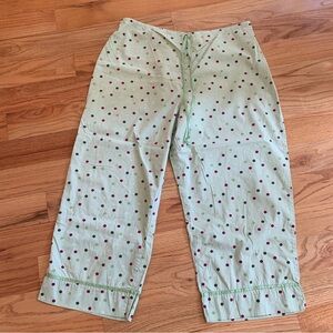 Secret treasures polka dot pajama pants